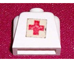 Torso Legoland with Red Cross Pattern Sticker