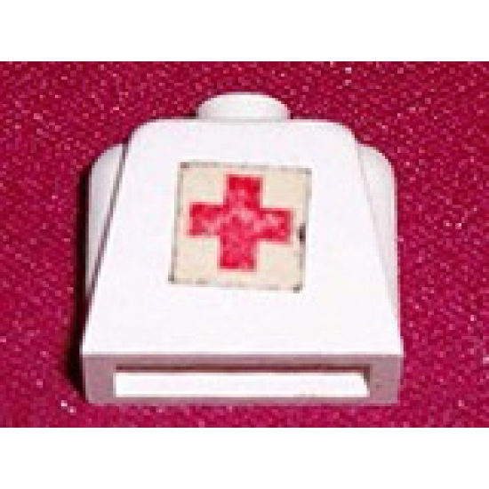 Torso Legoland with Red Cross Pattern Sticker
