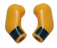 Arm, (Matching Left and Right) Pair with Dark Blue Cuff Pattern