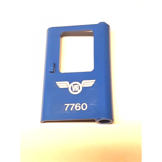 Door 1 x 4 x 5 Train Right with Finnish Train Logo and '7760' Pattern (Sticker) - Set 7760