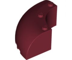 Brick, Round Corner 6 x 6 x 2