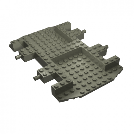 Vehicle, Base 12 x 18 x 1 1/3 (Rock Raider Dozer Base)