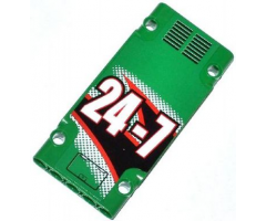 Technic, Panel Plate 5 x 11 x 1 with Grilles, '24-7' and Hatch Pattern Model Right Side (Sticker) - Set 42008
