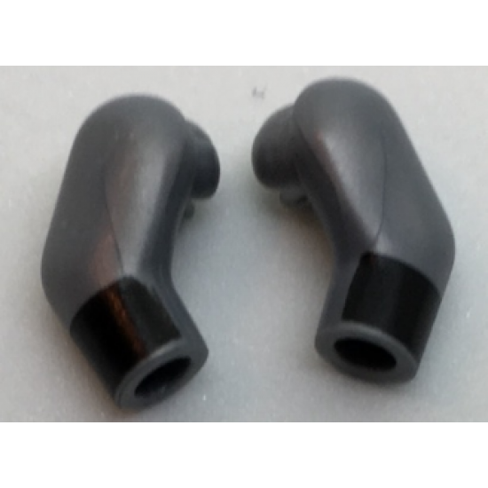 Arm, (Matching Left and Right) Pair with Black Cuff Pattern