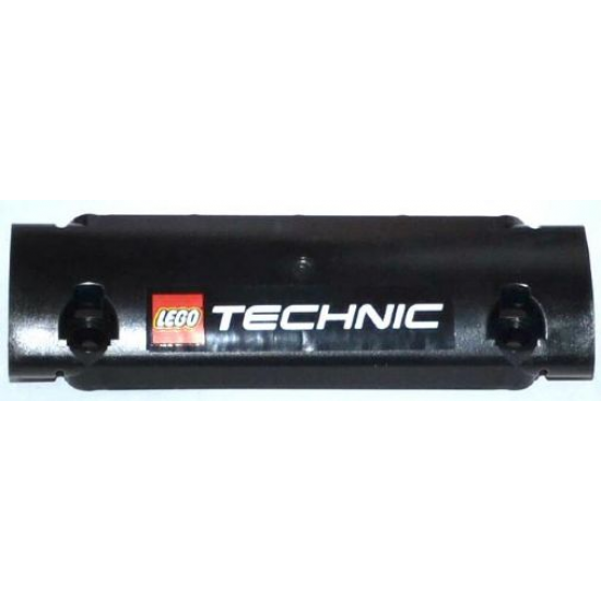 Technic, Panel Curved 11 x 3 with Technic Logo Pattern (Sticker) - Set 42008