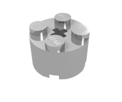 Brick, Round 2 x 2 with Axle Hole