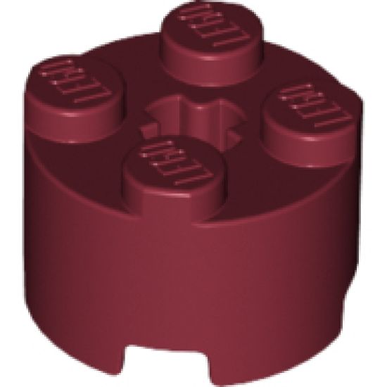 Brick, Round 2 x 2 with Axle Hole