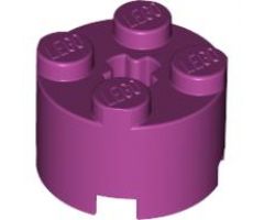 Brick, Round 2 x 2 with Axle Hole