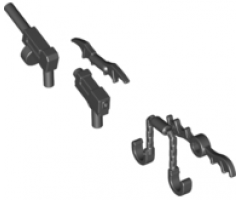 Minifigure, Weapon Batman, 8 in Bag (Multipack)