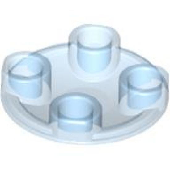 Plate, Round 2 x 2 with Rounded Bottom (Boat Stud)