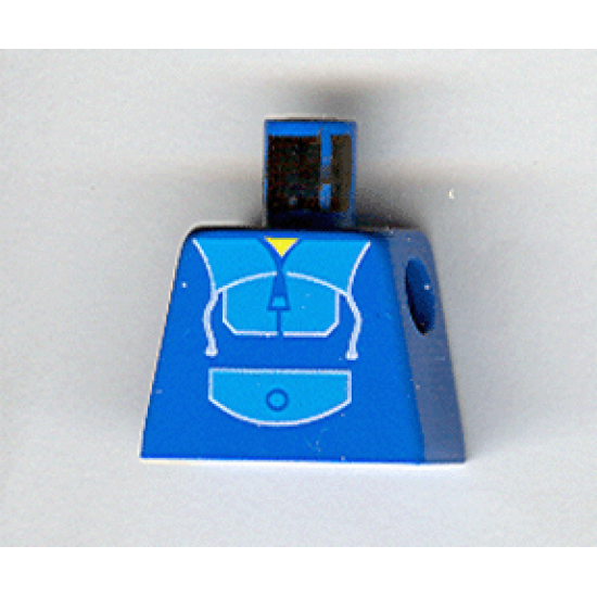 Torso Blue Jogging Suit Pattern