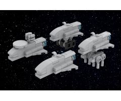 1:1455 Imperial Gozanti-class Cruisers