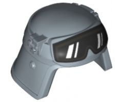 Minifigure, Headgear Helmet SW Imperial Pilot, Raised Forehead with Black Goggles Pattern