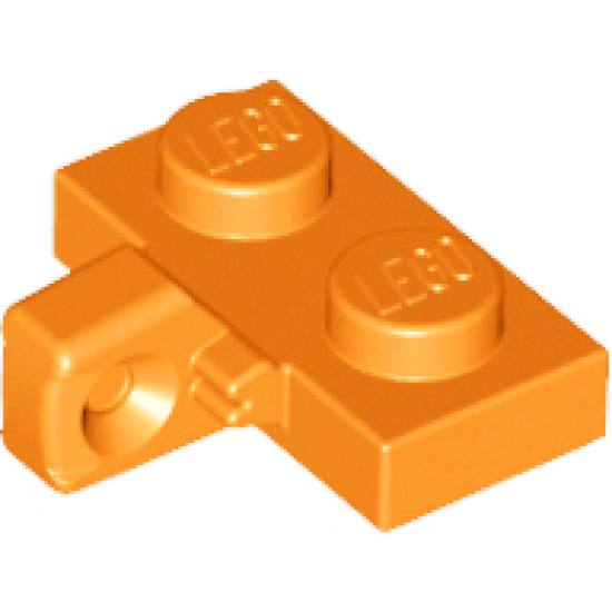Hinge Plate 1 x 2 Locking with 1 Finger on Side (Undetermined Type)