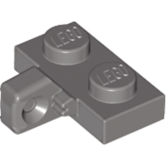 Hinge Plate 1 x 2 Locking with 1 Finger on Side (Undetermined Type)