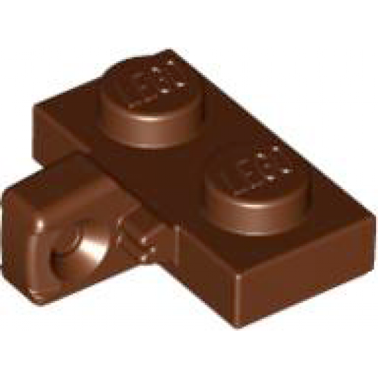 Hinge Plate 1 x 2 Locking with 1 Finger on Side (Undetermined Type)