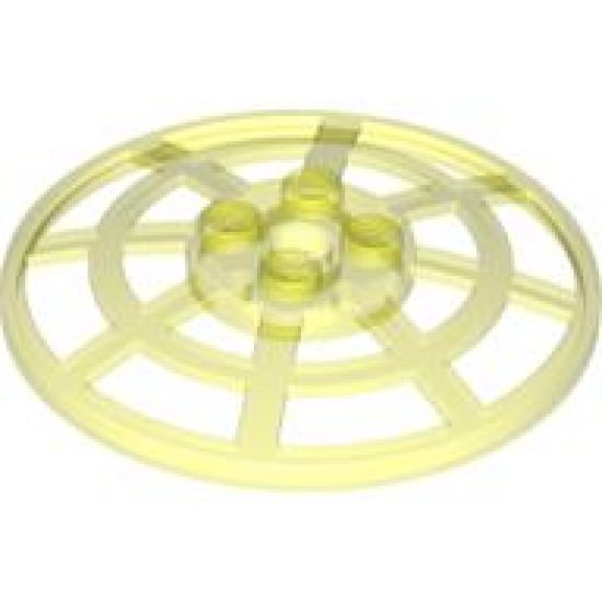 Dish 6 x 6 Inverted (Radar) Webbed - Type 2 (underside attachment positions at 90 degrees)
