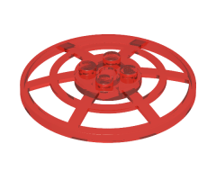 Dish 6 x 6 Inverted (Radar) Webbed - Type 2 (underside attachment positions at 90 degrees)