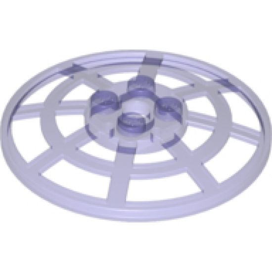Dish 6 x 6 Inverted (Radar) Webbed - Type 2 (underside attachment positions at 90 degrees)