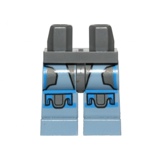 Hips and Sand Blue Legs with SW Pre Vizsla Armor Pattern
