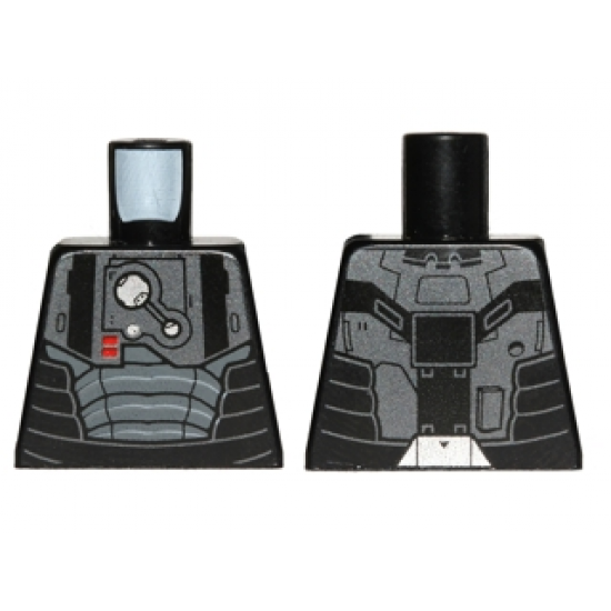 Torso SW Armor Plates with Breathing Apparatus Pattern (SW Darth Malgus)