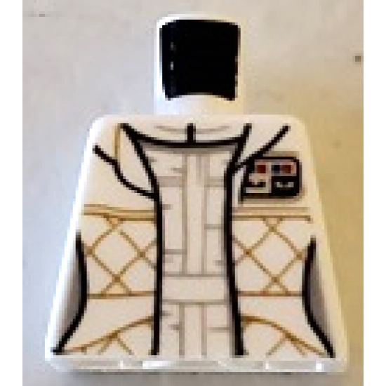 Torso SW Checkered Jacket with White Undershirt and Belt Pattern (Leia)