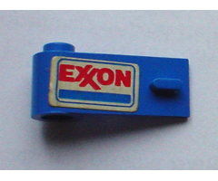 Door 1 x 3 x 1 Left with Exxon logo Pattern (Sticker) - Set 6679-2