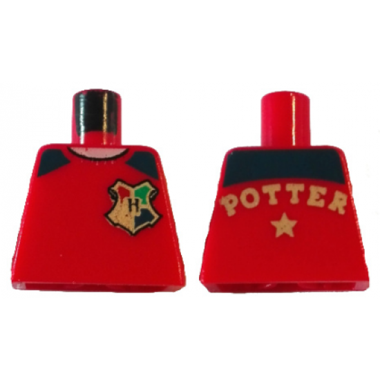 Torso Harry Potter Tournament Black Shoulders Pattern