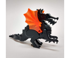Animal, Air Dragon, Classic with Trans-Neon Orange Wings