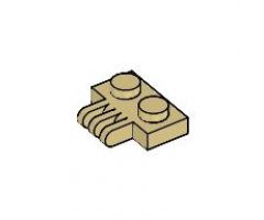 Hinge Plate 1 x 2 with 3 Fingers On Side