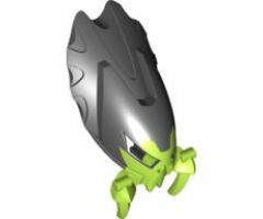Bionicle, Kanohi Mask Shelek with Black Top