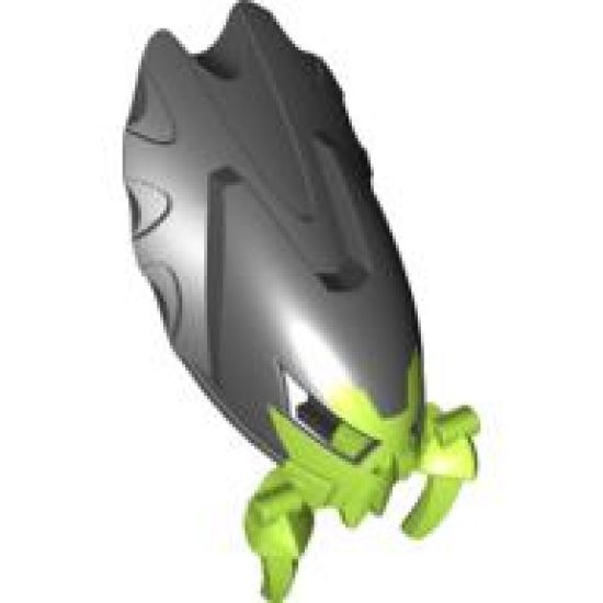 Bionicle, Kanohi Mask Shelek with Black Top