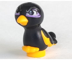 Animal, Air Bird Friends / Elves, Feet Joined with Black Body and Bright Light Yellow Eyes Pattern (Diablo)