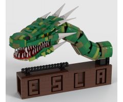 The Dragon Esla from LEGO Masters Denmark