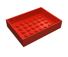 Container Box 6 x 8 x 1 1/3 Bottom