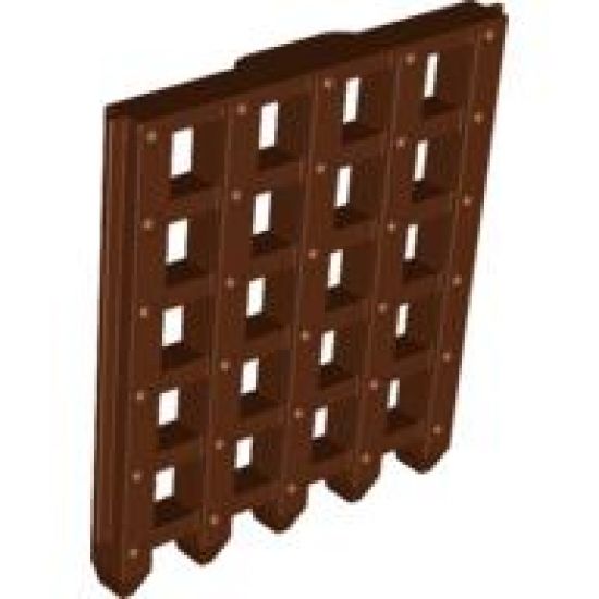 Duplo, Building Door / Window Pane 1 x 6 x 7 Sliding Grille
