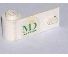 Door 1 x 3 x 1 Left with MD Foods Logo Pattern (Sticker) - Set 1952