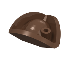 Minifigure, Headgear Hat, Pirate Tricorne / Triangle