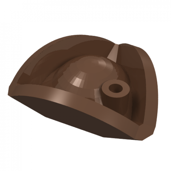 Minifigure, Headgear Hat, Pirate Tricorne / Triangle
