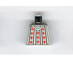 Torso Castle Fright Knights Fleur de Lis Pattern