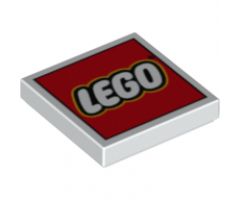 Tile 2 x 2 with LEGO Logo Type 2 Pattern