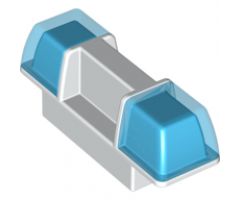 Duplo, Vehicle Siren with Trans-Dark Blue Lights