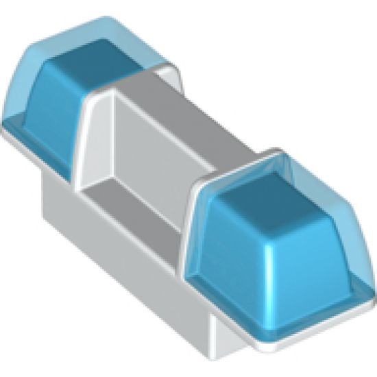 Duplo, Vehicle Siren with Trans-Dark Blue Lights