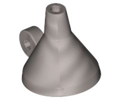 Minifigure, Headgear Hat Made of Funnel with Ring Handle