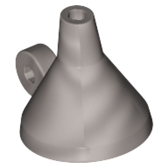 Minifigure, Headgear Hat Made of Funnel with Ring Handle