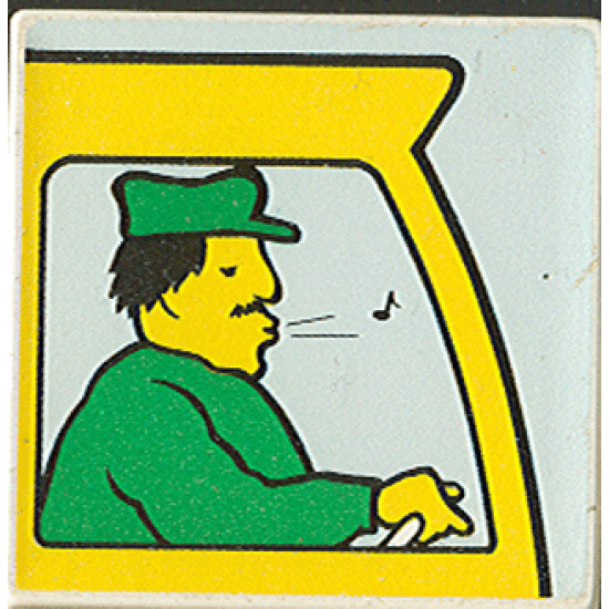 Duplo, Tile 2 x 2 x 1 with Community Mosaic Picture 03 Pattern (Set 9221)