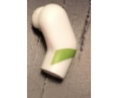 Arm, Left with Lime Stripe Pattern