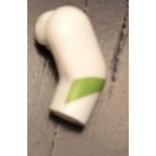 Arm, Left with Lime Stripe Pattern