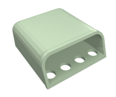 Technic Engine Air Scoop 4 x 4 x 1 1/3