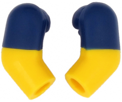 Arm, (Matching Left and Right) Pair with Dark Blue Short Sleeves Pattern